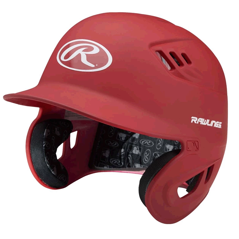 Protective Rawlings Cool Flo (No Snap) Matte Finish Helmet 3 Protective Rawlings Cool Flo (No Snap) Matte Finish Helmet