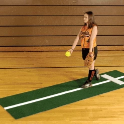 Proper Pitch 10' Softball Pitching Mat W/stride Line