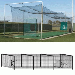TSI Four Section Batting Cage