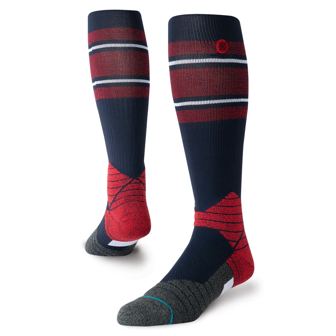Stance Socks More Stance Diamond Pro Stripe OTC Sock (Red/White/Blue) 3 Stance Socks More Stance Diamond Pro Stripe OTC Sock (Red/White/Blue)
