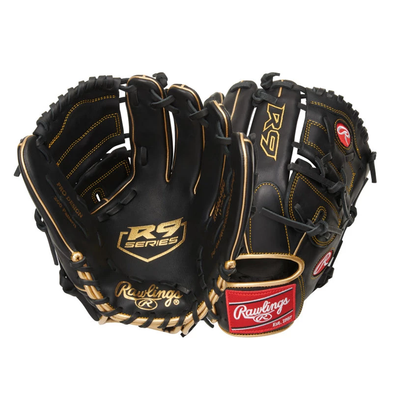 Gloves Rawlings R9 Series 12" Glove (R9206-9BG) 3 Gloves Rawlings R9 Series 12" Glove (R9206-9BG)